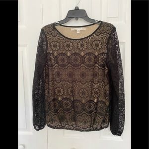 Max studio blouse long sleeve